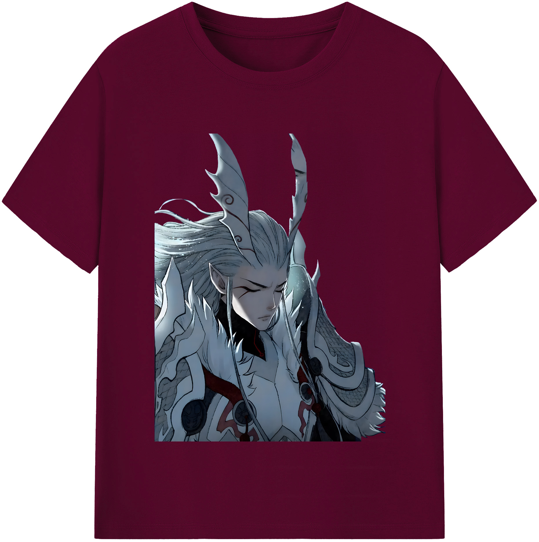 （画像用） Ne Zha 2 ナタ 魔童の大暴れ レディースカジュアルプリントTシャツ（綿100％）